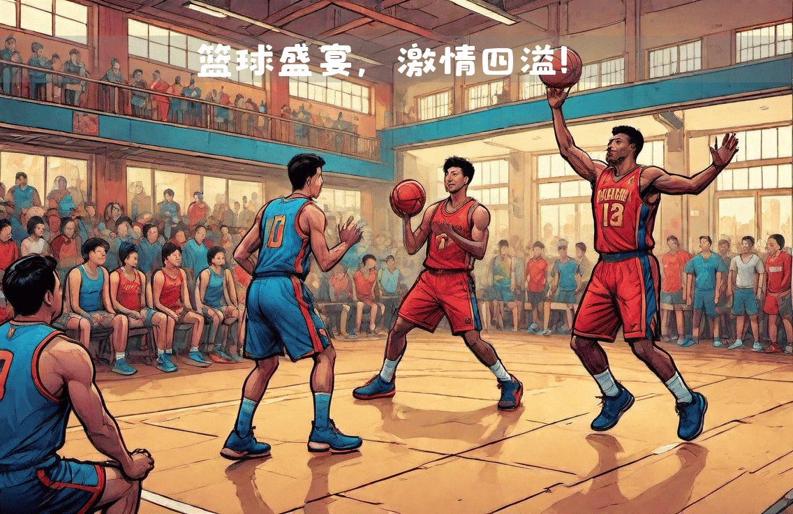 让人期待的一场篮球比赛即将打响